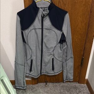 Women's Black and White Jacket